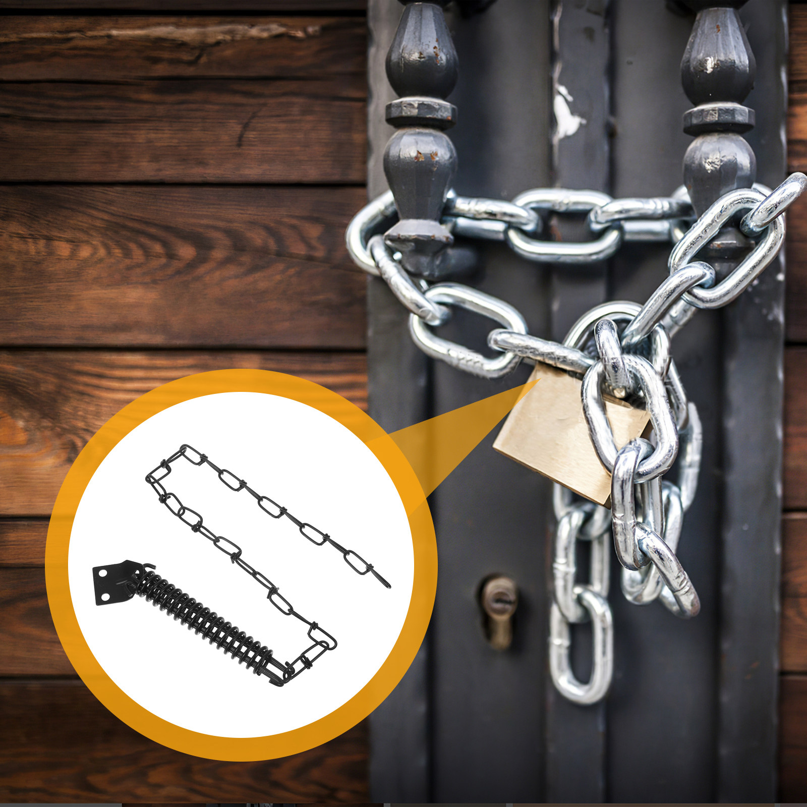 1 set di catene per serrature  - Security Chain Door recensione e prezzo