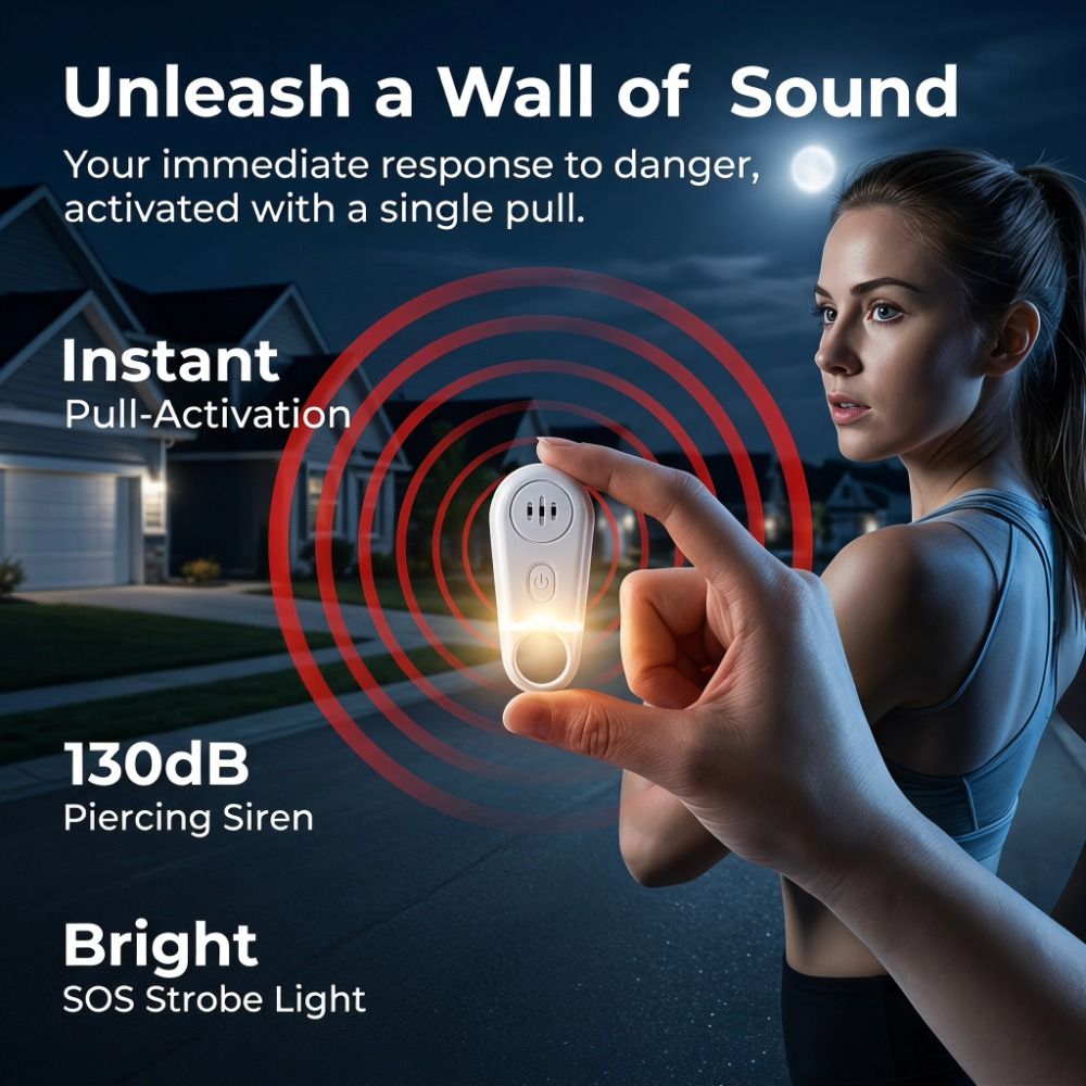 Allarme personale portatile, a - Personal Alarm Keychain recensione e prezzo