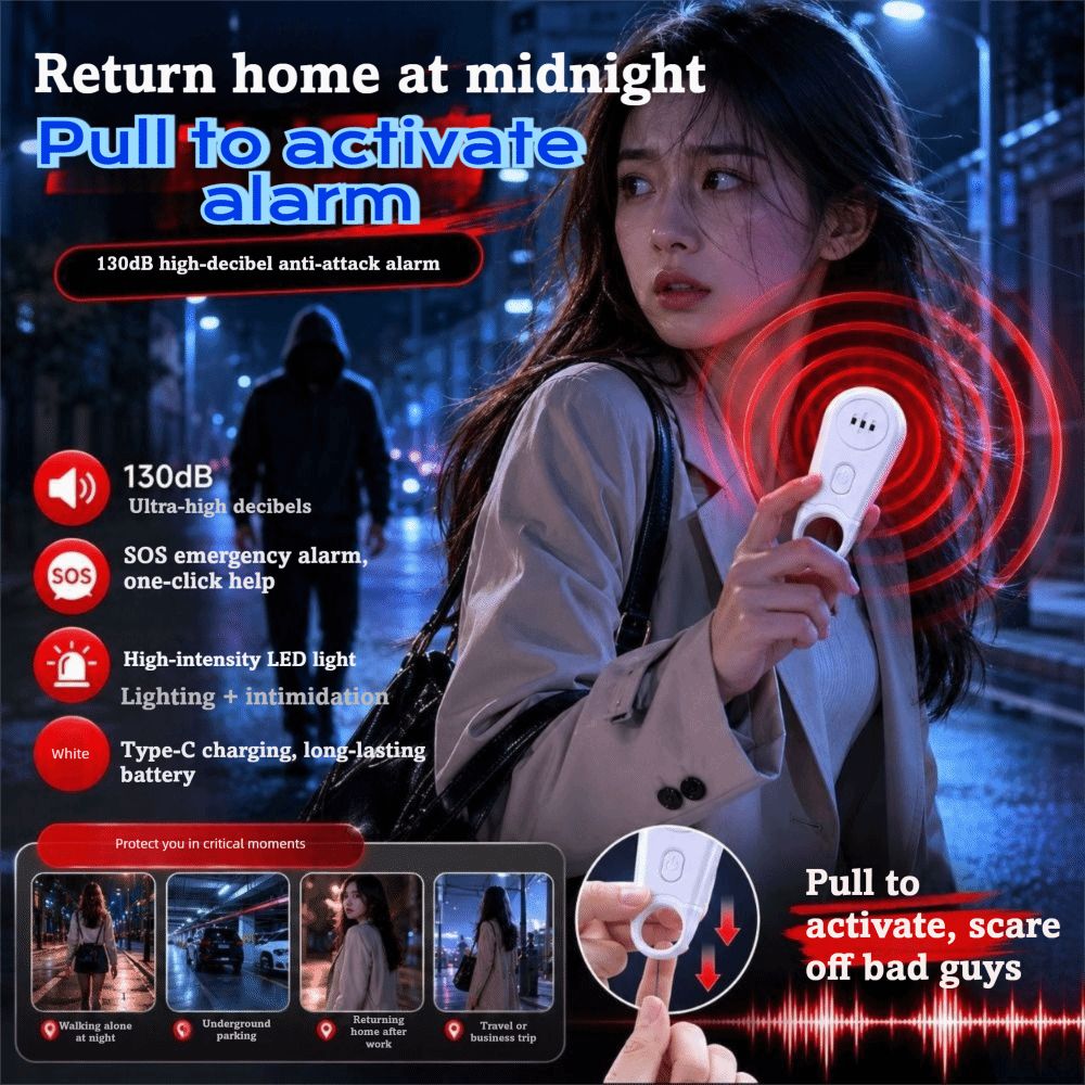 Allarme personale portatile, a - Personal Alarm Keychain recensione e prezzo